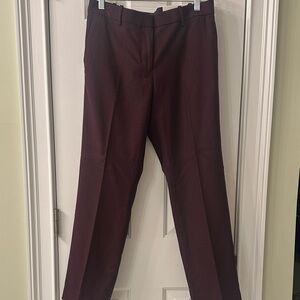 Women’s Ann Taylor straight Burgundy Dress Pants
